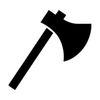 An axe icon on a white background vector