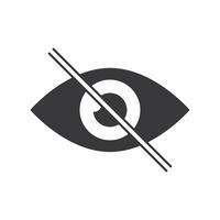blind icon design vector