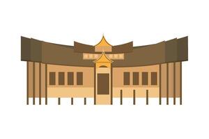 pagarunyun palace illustration vector