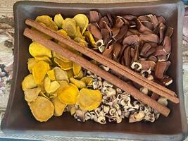 Dried Spices in a Bowl photo