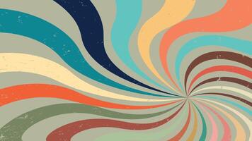 vintage rays sunburst twisted background, spiral ray pattern. vector