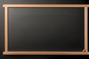 Isolated Blackboard on White Background illustration photo