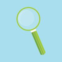 Magnifying glass tool icon isolated vector