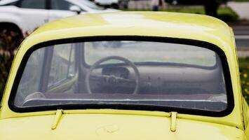 old retro automobile. photo