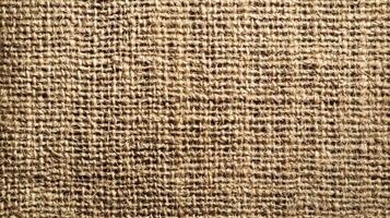 Burlap texture, background of scratchy burlack material in an even light brown color photo