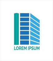 New Real Estate Building Free logo design vector