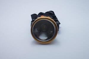 isolated head torch photo
