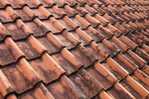 clay tile background photo