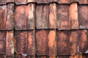 clay tile background photo