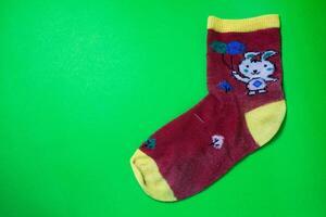 isolated red socks photo