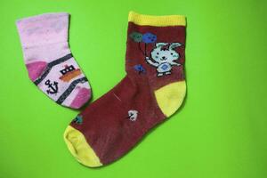 isolated red socks photo
