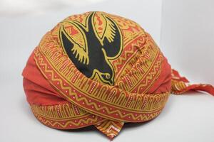 blangkon, a complement to Javanese traditional clothing photo