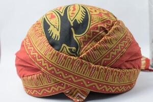 blangkon, a complement to Javanese traditional clothing photo