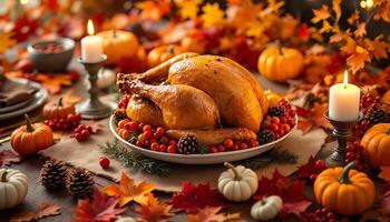 Thanksgiving Feast Table, Thanksgiving, Thanksgiving Image photo