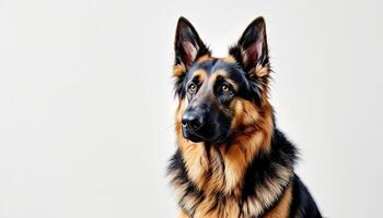 Realistic image of German Shepherd photo