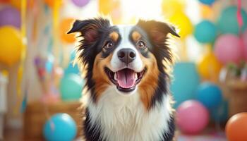 Realistic image of German Shepherd photo