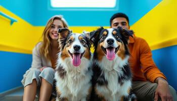 Realistic image of German Shepherd photo