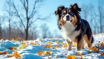 Realistic image of German Shepherd photo