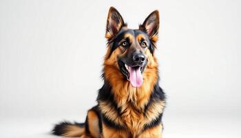 Realistic image of German Shepherd photo