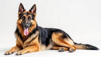 Realistic image of German Shepherd photo