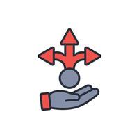 alternative icon. .Editable stroke.linear style sign for use web design,logo.Symbol illustration. vector