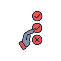 selection icon. .Editable stroke.linear style sign for use web design,logo.Symbol illustration. vector
