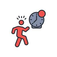 countdown icon. .Editable stroke.linear style sign for use web design,logo.Symbol illustration. vector