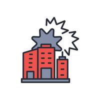 New Year icon. .Editable stroke.linear style sign for use web design,logo.Symbol illustration. vector