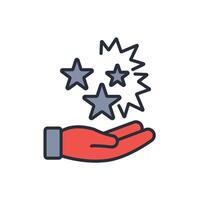 wishes icon. .Editable stroke.linear style sign for use web design,logo.Symbol illustration. vector