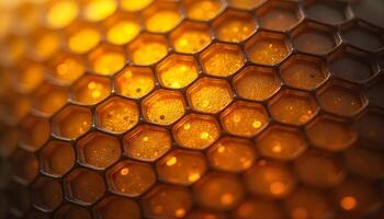 Beehive Hexagonal Pattern for Creative Backgrounds photo