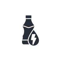 Energy drink icon. .Editable stroke.linear style sign for use web design,logo.Symbol illustration. vector