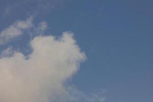 white clouds in the sky photo
