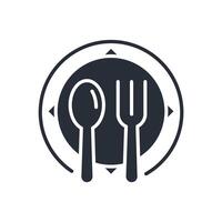 Calories icon. .Editable stroke.linear style sign for use web design,logo.Symbol illustration. vector