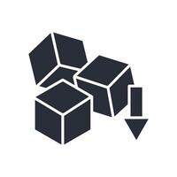 sugar reduction icon. .Editable stroke.linear style sign for use web design,logo.Symbol illustration. vector