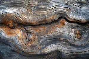High-resolution photo highlighting the intricate patterns of natural wood grain