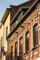 a red brick building photo