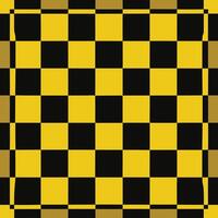 A square with black and yellow squares vector