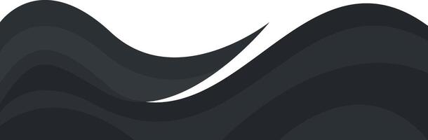 Abstract grey wavy business background illustration design. Header footer concepts vector