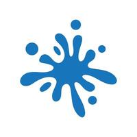 A splash splash icon on a white background vector