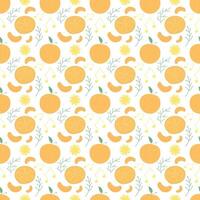Seamless christmas pattern. New year background vector