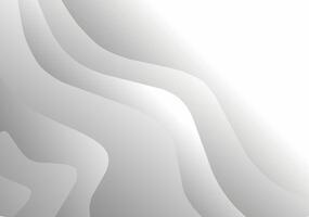 A gray abstract background with a wave pattern vector