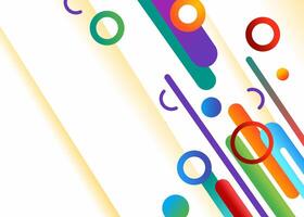 abstract background colorful vector