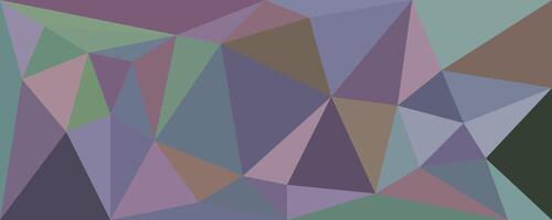 Multicolor Geometrical Shape Polygonal Background Abstract Banner vector