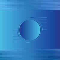 Geometric circle Blue Gradient background use for banner, cover, poster, wallpaper, design with space for text. vector