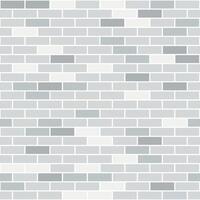 Gray brick wall seamless pattern. Block stone for texture banner or wallpaper. Building brick pattern, seamless. Brickwork. vector