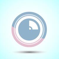WIFI Icon Design Illustration, Internet Connection Symbol, Wireless and WIFI Sign, Pastel Color Button Design vector