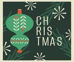 Postcard and banner. Christmas and New Year. Frame and shape. Elements and figures. Neo geometric. Modern trendy minimalistic design. Hand drawn and doodle. Ornament. Xmas. Cut out. Simple. 2025. Flat vector