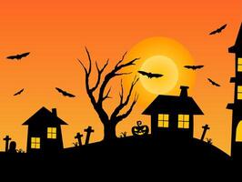 halloween background event vector