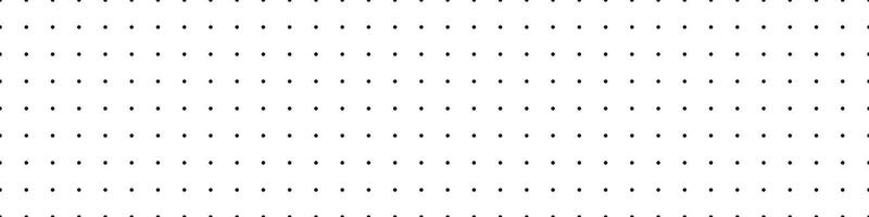 Seamless dot grid pattern with notebook texture. Geometric background for bullet journal. Flat illustration isolated on white background. vector