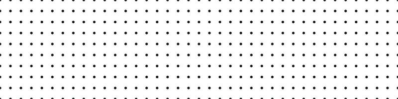 Seamless dot grid pattern with notebook texture. Geometric background for bullet journal. Flat illustration isolated on white background. vector